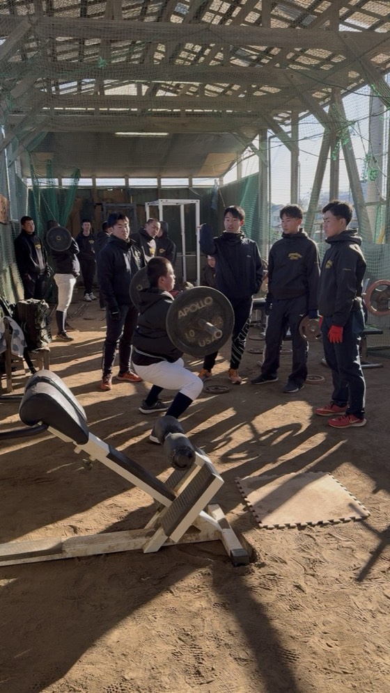 高校野球部でのウエイトトレーニング指導